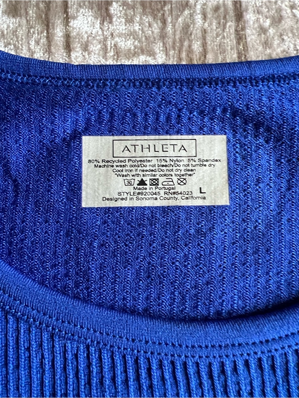 Athleta Tank Tops - Royal Blue, Lemon Yellow, Magenta - Picture 2 of 7